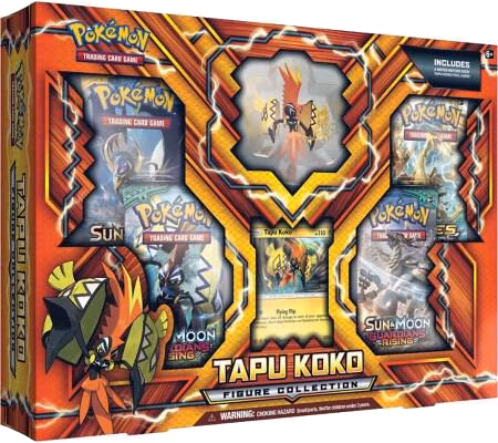 Pokemon Guardians Rising Tapu Koko Figure Collection
