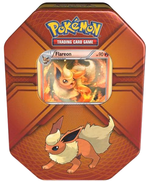 Pokemon Guardians Rising Triple Effect Tin [Flareon]