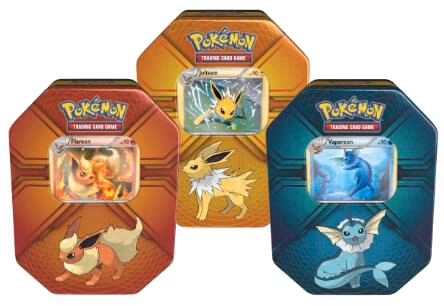 Pokemon Guardians Rising Triple Effect Tin [Set of 3]