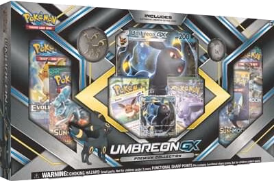 Pokemon Guardians Rising Umbreon GX Premium Collection