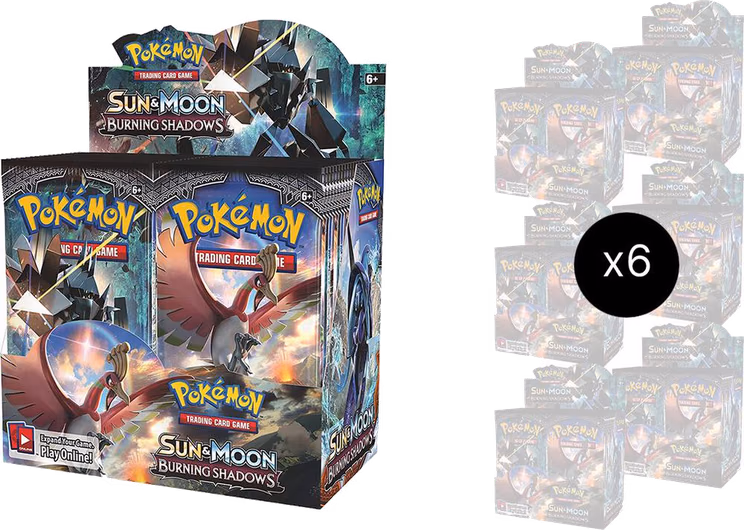 Pokemon Burning Shadows Booster Box Case