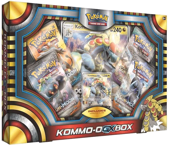 Pokemon Burning Shadows Kommo-o GX Box