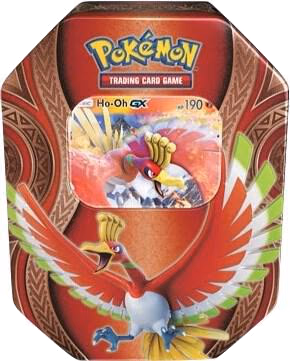 Pokemon Burning Shadows Mysterious Powers Tin [Ho-Oh GX]