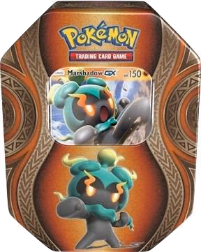 Pokemon Burning Shadows Mysterious Powers Tin [Marshadow GX]
