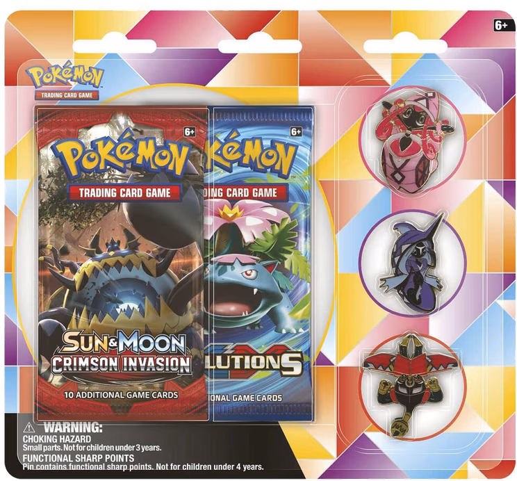 Pokemon Burning Shadows Tapu Lele Pin Collection