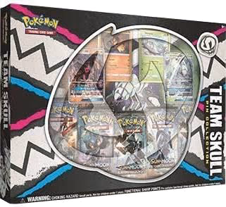 Pokemon Burning Shadows Team Skull Pin Collection