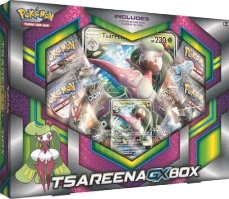 Pokemon Burning Shadows Tsareena GX Box