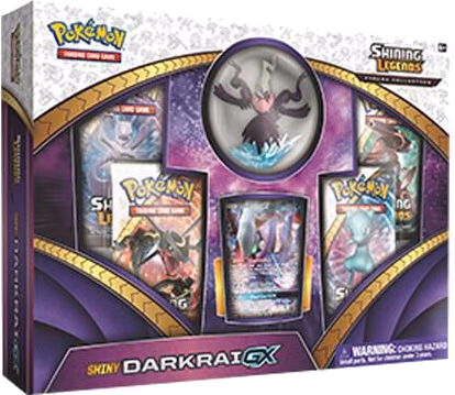 Pokemon Shining Legends Figure Collection: Shiny Darkrai GX