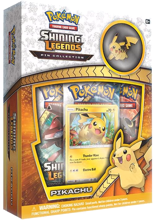 Pokemon Shining Legends Pin Collection: Pikachu