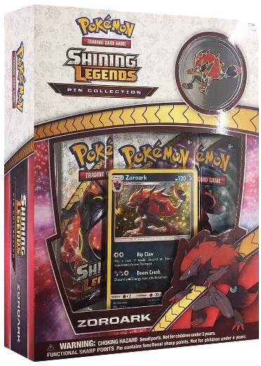 Pokemon Shining Legends Pin Collection: Zoroark