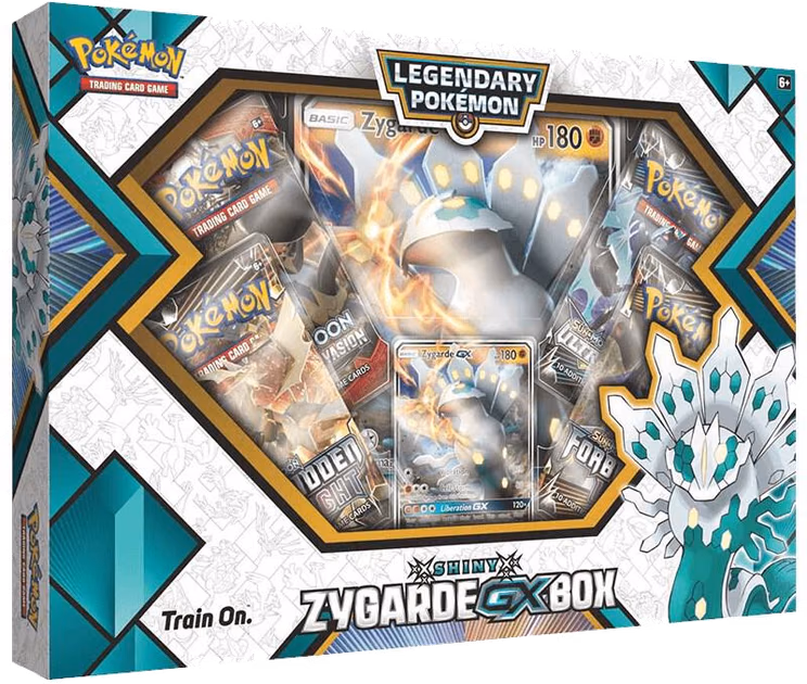 Pokemon Shining Legends Shiny Zygarde GX Box