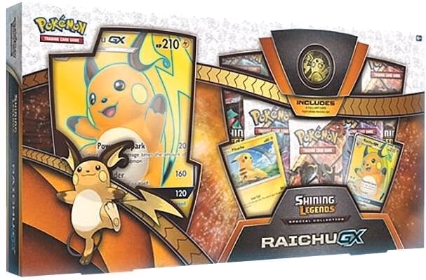 Pokemon Shining Legends Special Collection: Raichu GX