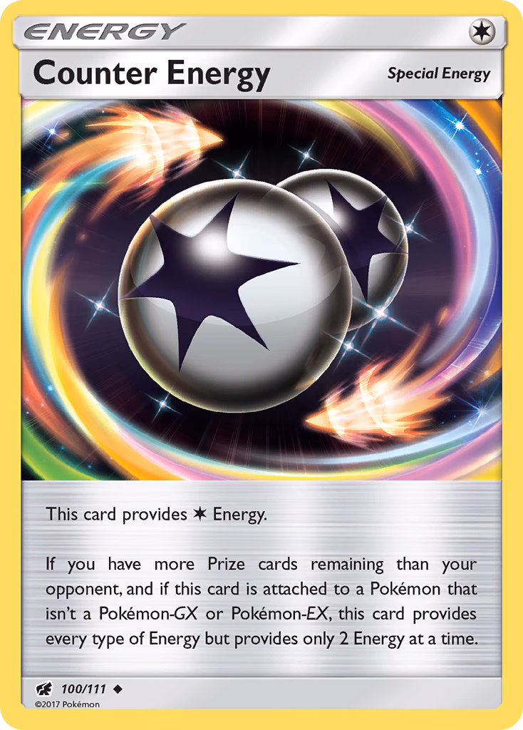 Counter Energy Pokemon card (100/111, Crimson Invasion)