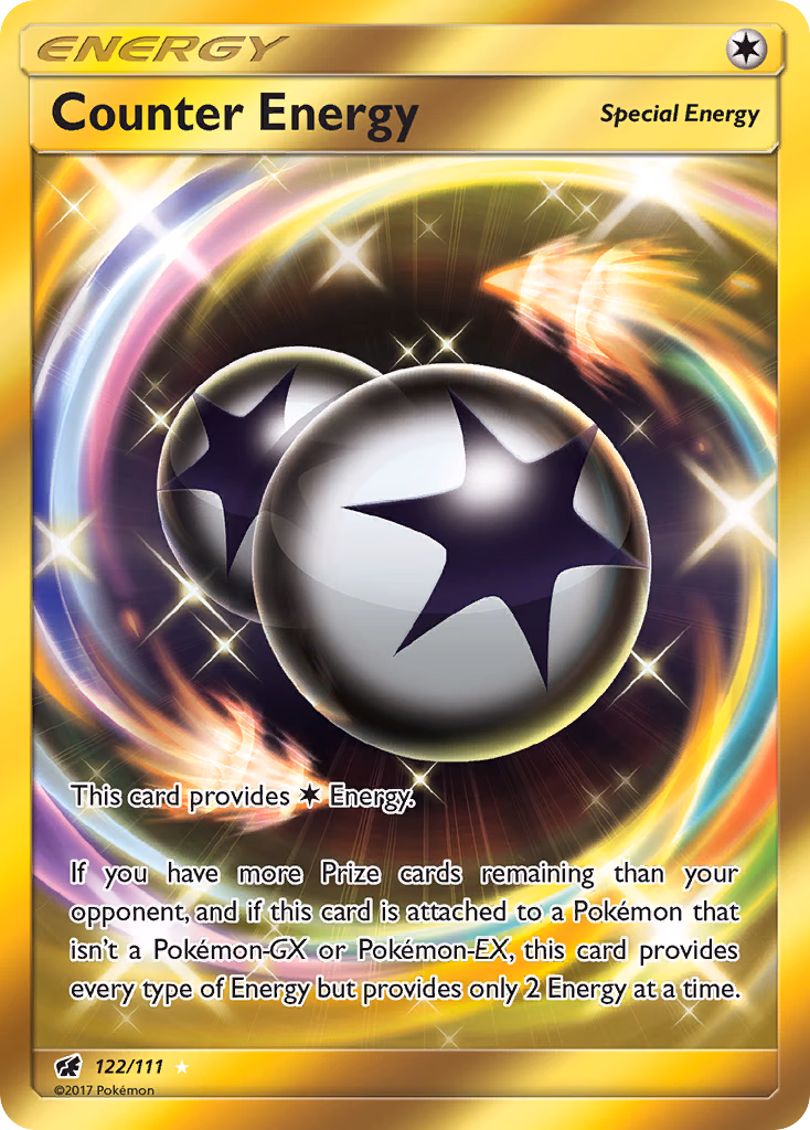 Counter Energy Pokemon card (122/111, Crimson Invasion)