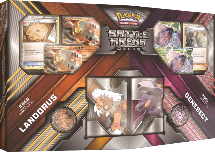 Pokemon Crimson Invasion Battle Arena Decks: Landorus vs. Genesect