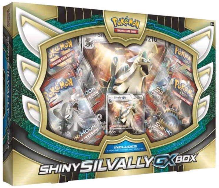 Pokemon Crimson Invasion Shiny Silvally GX Box