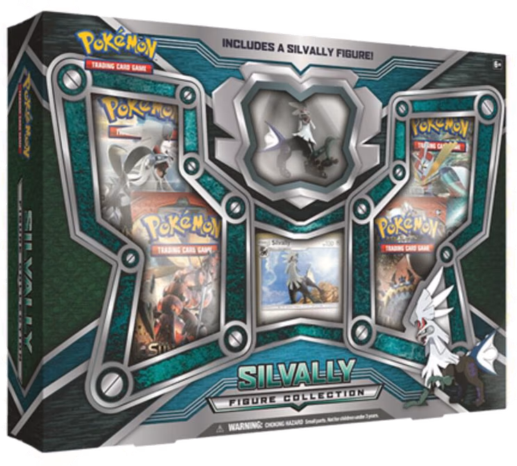 Pokemon Crimson Invasion Silvally Figure Collection
