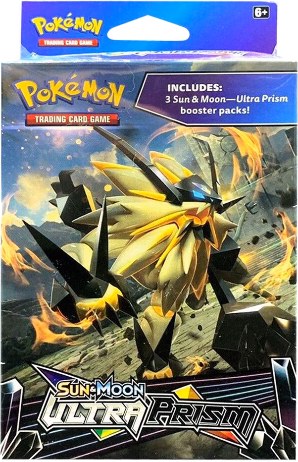 Pokemon Ultra Prism 3 Pack Hanger Box