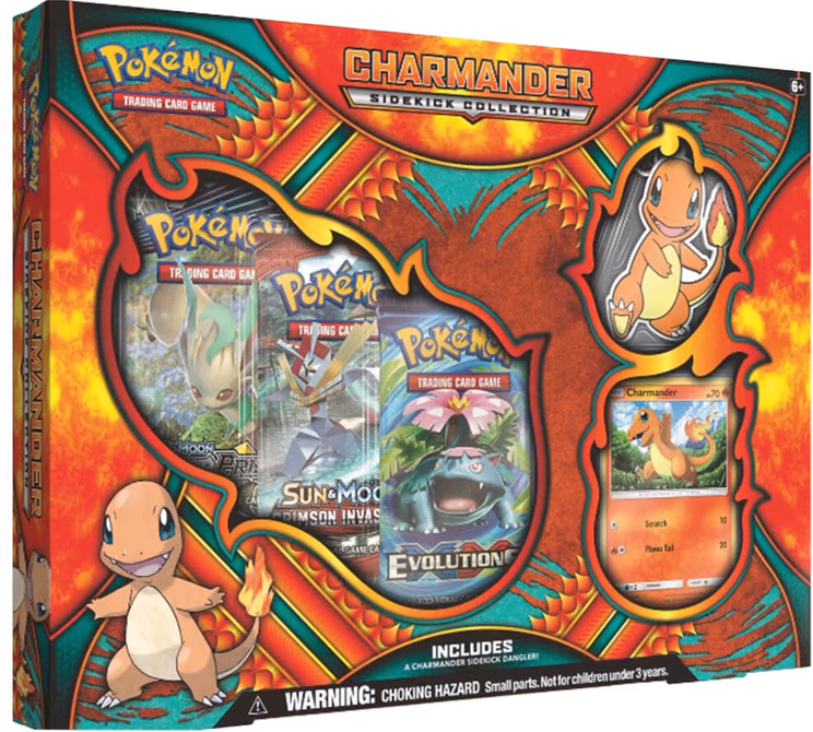 Pokemon Ultra Prism Charmander Sidekick Collection