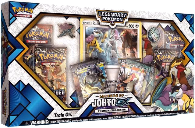 Pokemon Ultra Prism Legends of Johto GX Premium Collection Box
