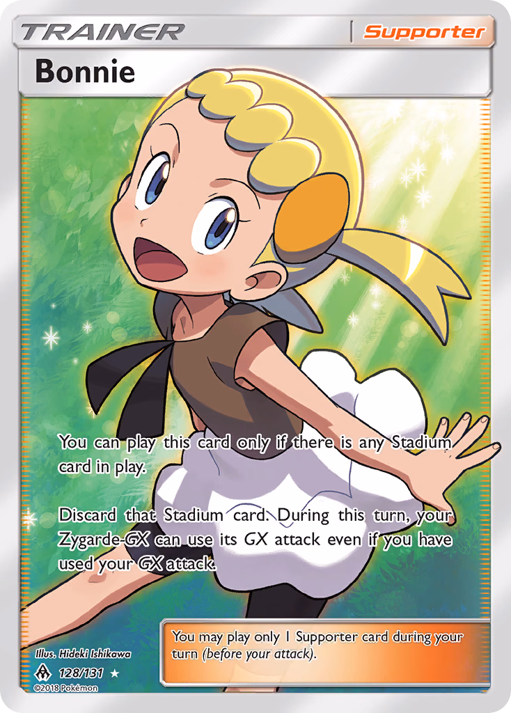Bonnie Pokemon card (128/131, Forbidden Light)