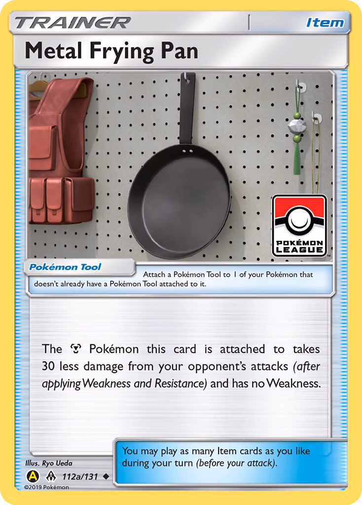 Metal Frying Pan Pokemon card (112a/131, Forbidden Light)