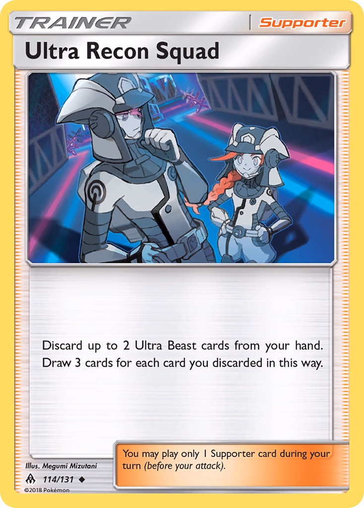 Ultra Recon Squad Pokemon card (114/131, Forbidden Light)