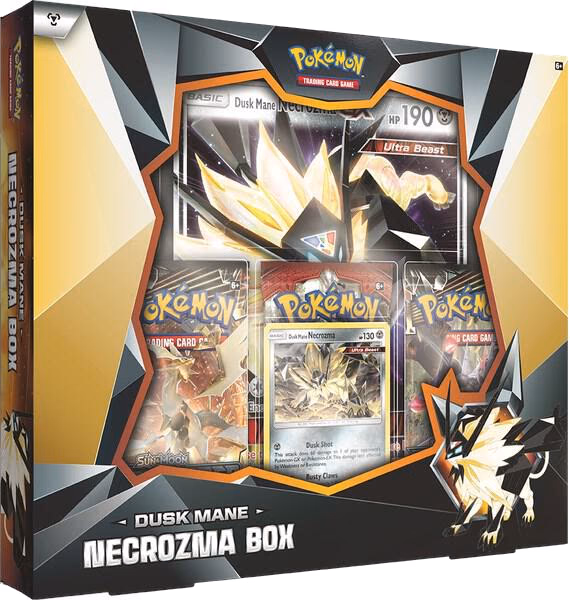 Pokemon Forbidden Light Dusk Mane Necrozma Box