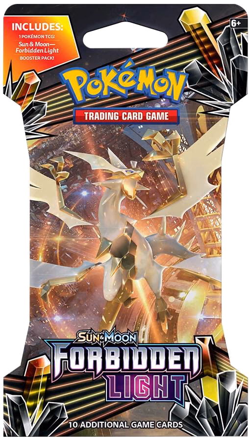 Pokemon Forbidden Light Sleeved Booster Pack