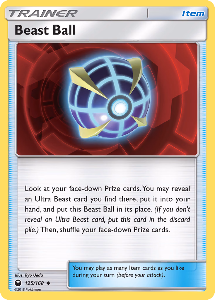 Beast Ball Pokemon card (125/168, Celestial Storm)
