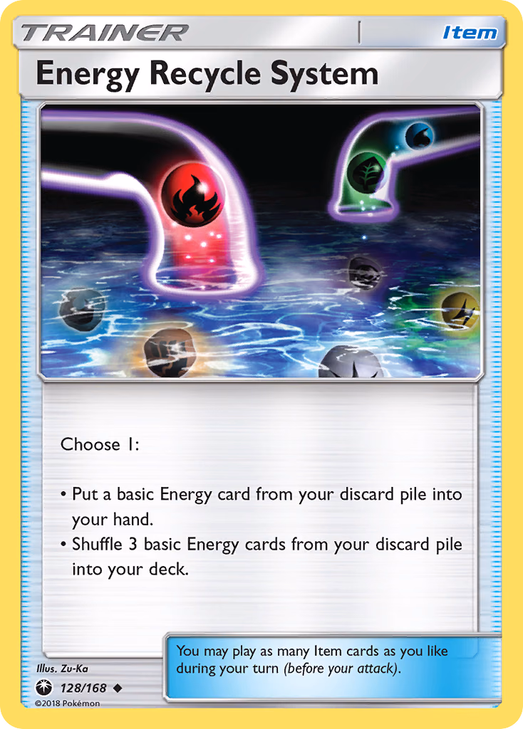 Energy Recycle System Pokemon card (128/168, Celestial Storm)