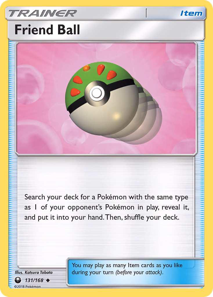 Friend Ball Pokemon card (131/168, Celestial Storm)