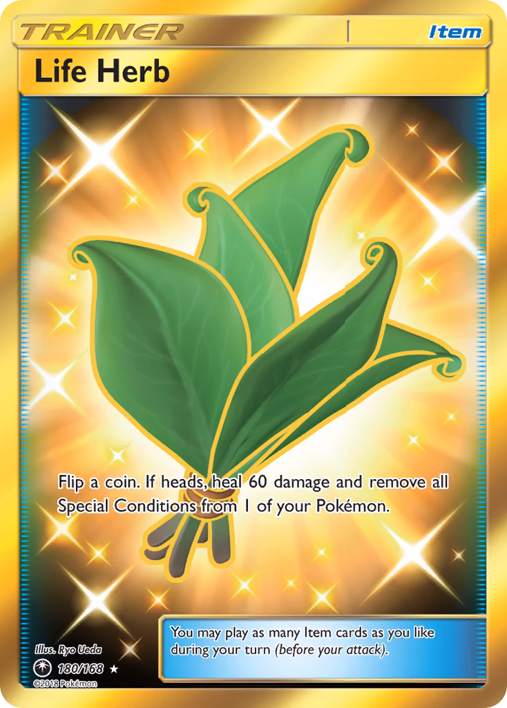 Life Herb Pokemon card (180/168, Celestial Storm)