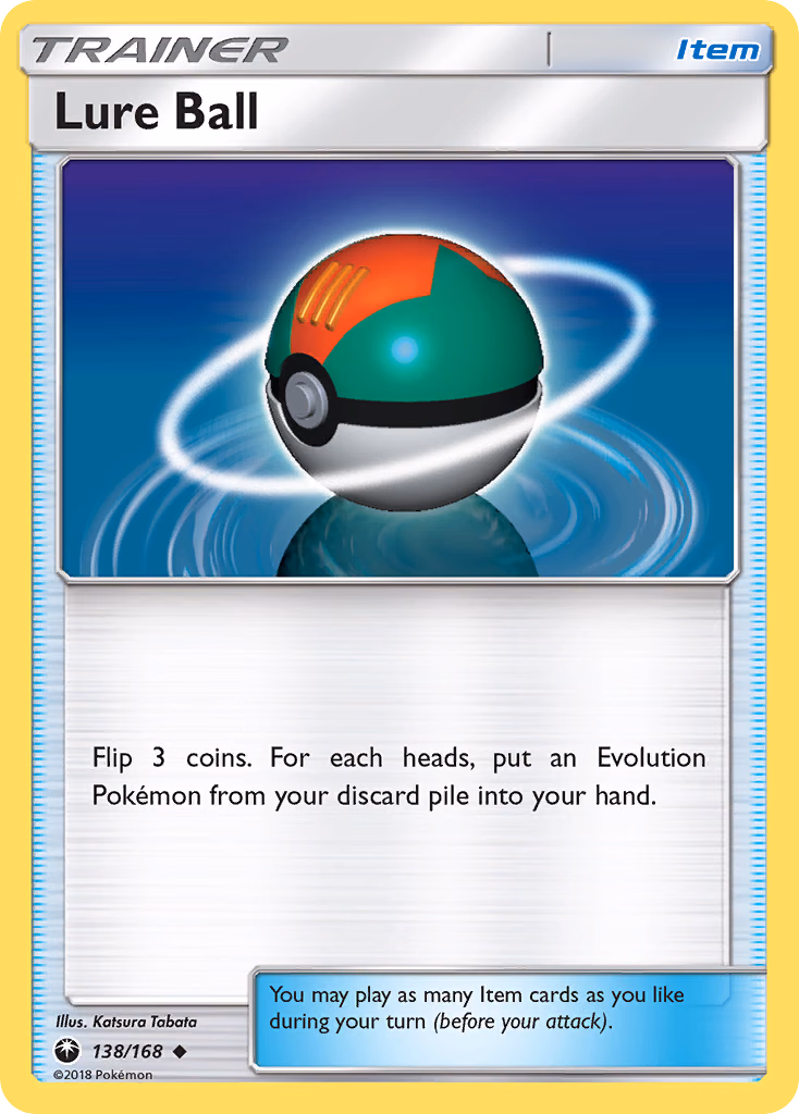 Lure Ball Pokemon card (138/168, Celestial Storm)
