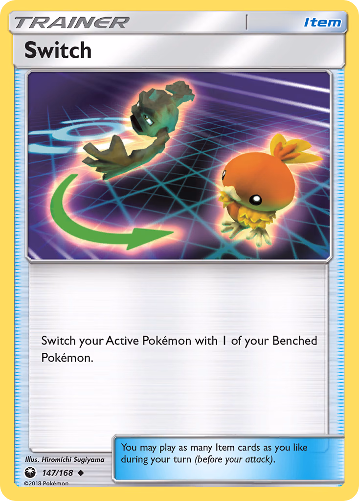 Switch Pokemon card (147/168, Celestial Storm)