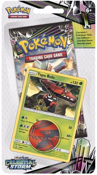 Pokemon Celestial Storm Single Pack Blister [Tapu Bulu]
