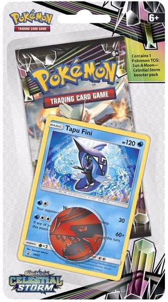 Pokemon Celestial Storm Single Pack Blister [Tapu Fini]