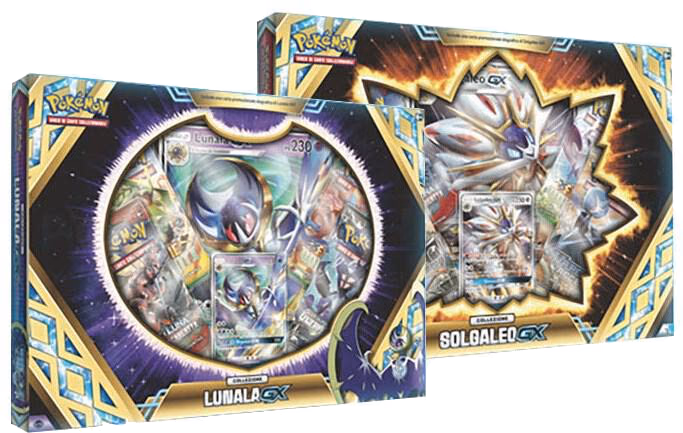 Pokemon Celestial Storm Solgaleo GX Box & Lunala GX Box