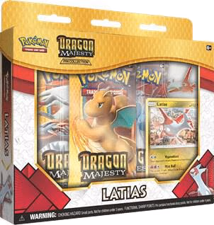 Pokemon Dragon Majesty Pin Collection [Latias]
