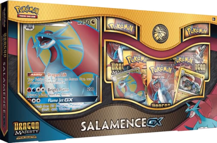 Pokemon Dragon Majesty Special Collection: Salamence GX