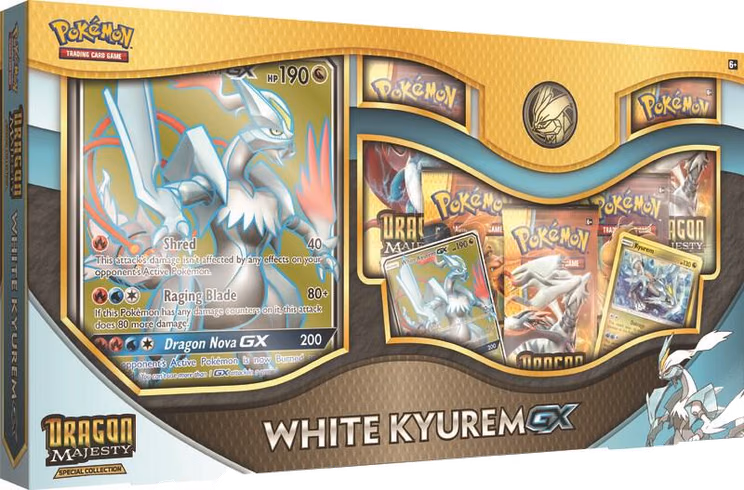 Pokemon Dragon Majesty Special Collection: White Kyurem GX