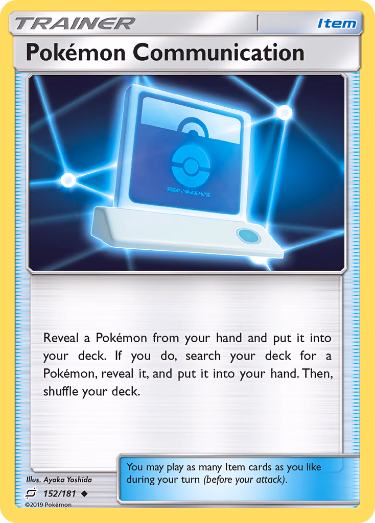 Pokémon Communication Pokemon card (152/181, Team Up)
