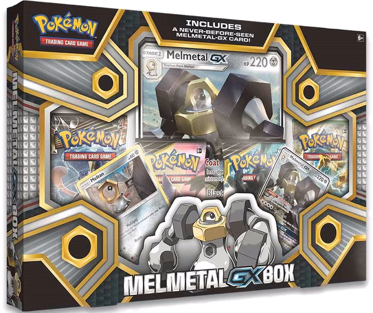 Pokemon Team Up Melmetal GX Box