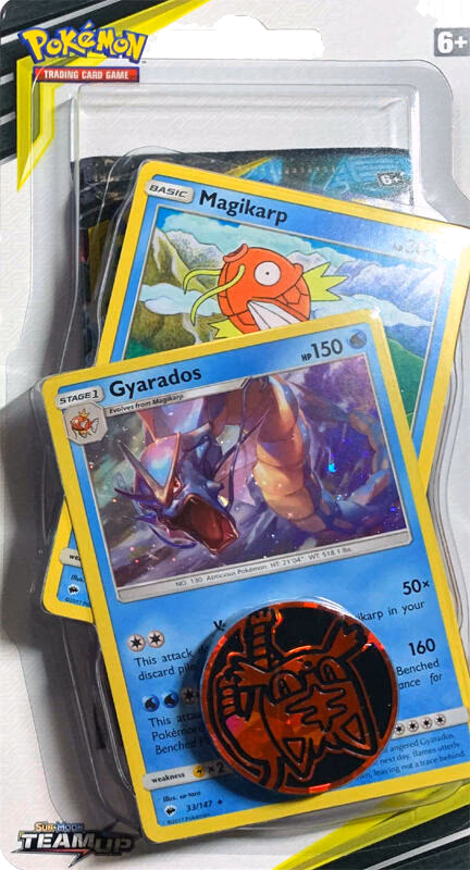 Pokemon Team Up Premium Checklane Blister [Gyarados]