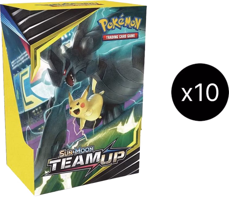 Pokemon Team Up Prerelease Kit Display
