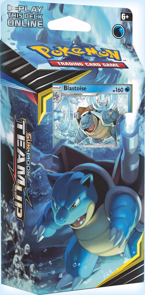 Pokemon Team Up Theme Deck - "Torrential Cannon" [Blastoise]