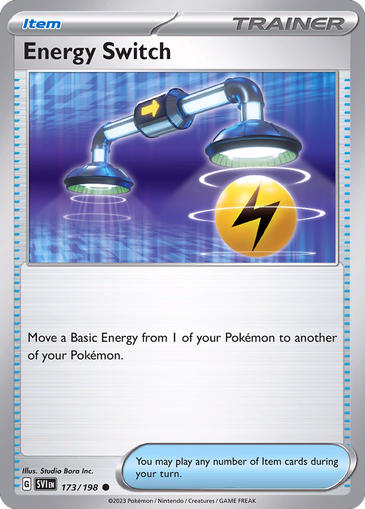 Energy Switch Pokemon card (173/198, Scarlet & Violet)