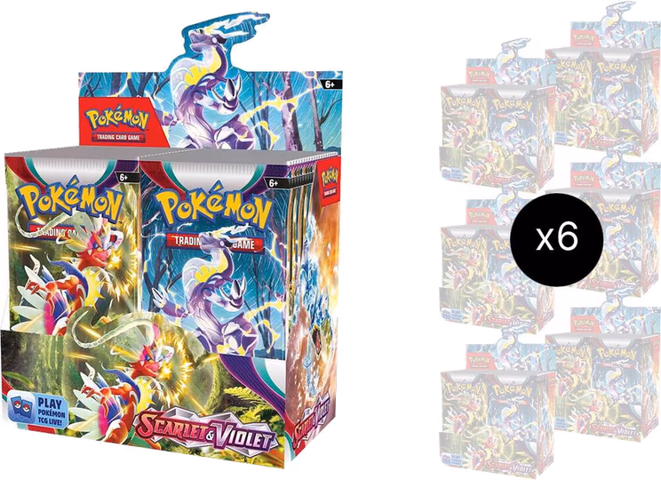 Pokemon Scarlet & Violet Booster Box Case
