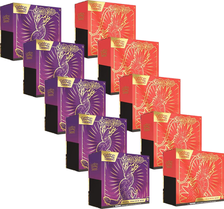 Pokemon Scarlet & Violet Elite Trainer Box Case