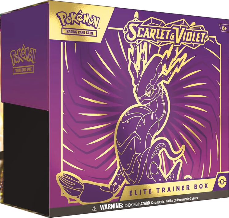 Pokemon Scarlet & Violet Elite Trainer Box [Miraidon]